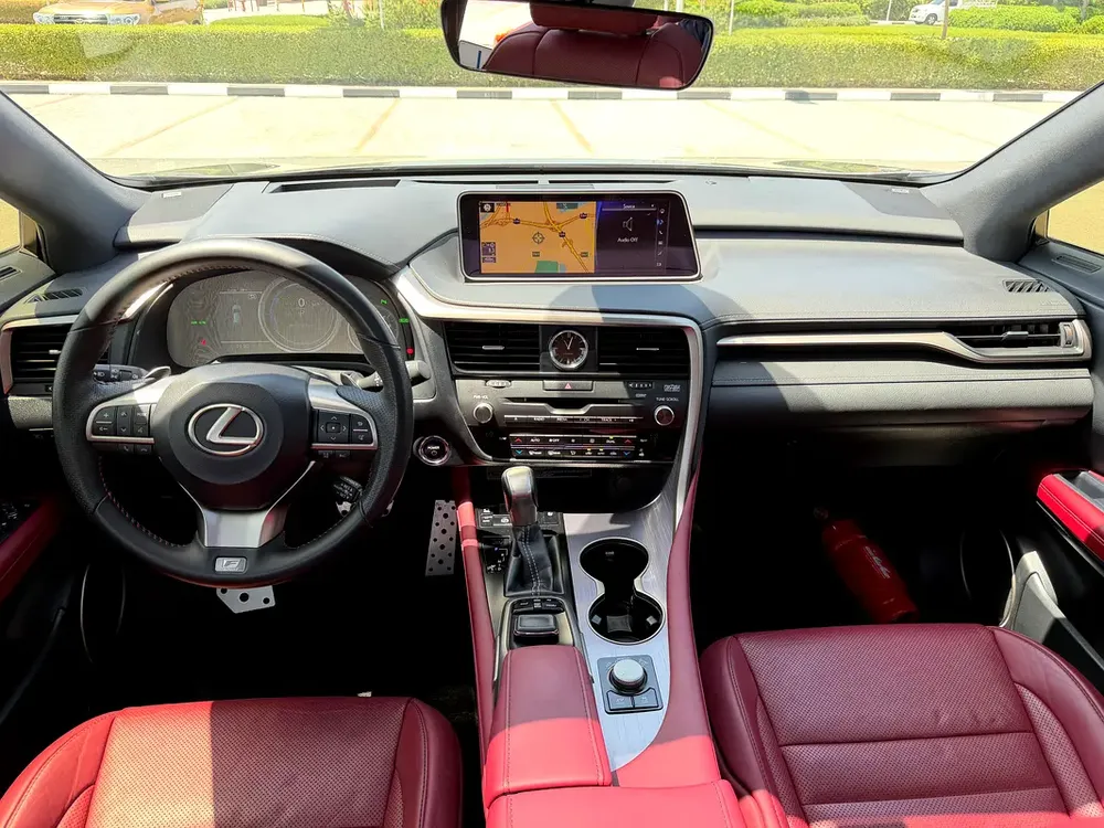 RX 450h F-Sport 2019 | GCC Specs | Full Service History | Impeccable Condition - Image 8