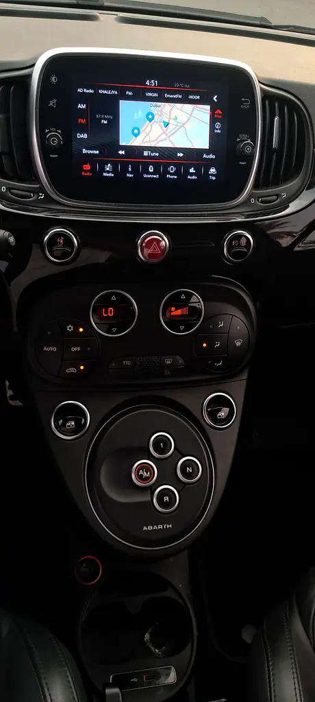 ABARTH 595 SCORPIONEORO 2022 FULL OPTION WARRANTY AGENCY AL GHANDI +ORGINAL PAINT 100% 1ST OWN 2KEYS - Image 20