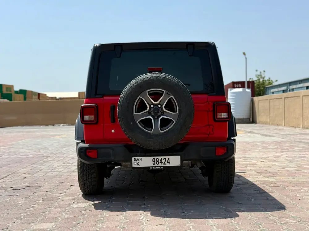 2018 Jeep Wrangler Unlimited Sport - GCC Specs - Low mileage - Very clean car - Image 9
