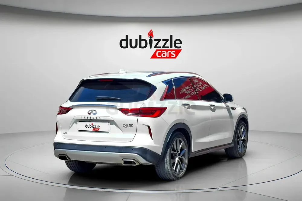AED 1140/month | 2021 Infiniti QX50  | GCC Specs | Ref#451783 - Image 6