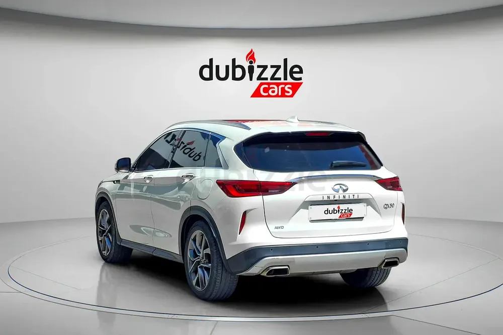 AED 1140/month | 2021 Infiniti QX50  | GCC Specs | Ref#451783 - Image 8