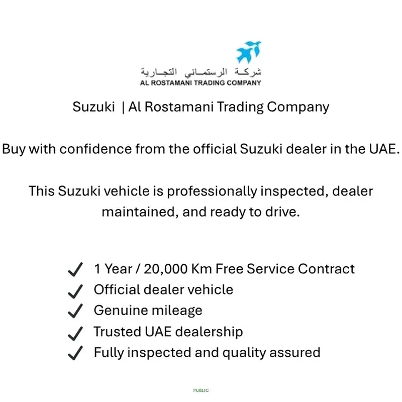 2025 Suzuki Grand Vitara GLX - (1 Year 20,000 Km FREE Service Contract) Warranty Until April 2032 - Image 11