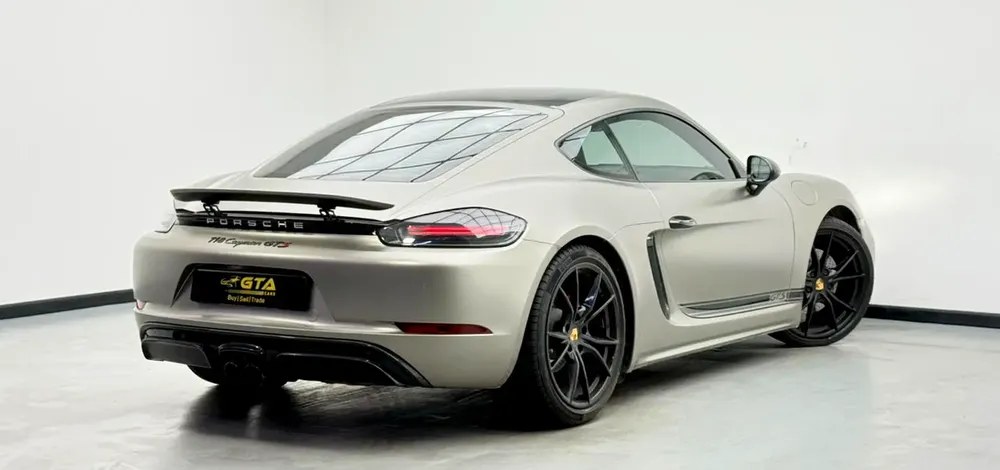 2018 Porsche 718 Cayman GTS, Porsche Warranty+Full Service History, Full PPF, GCC - Image 7