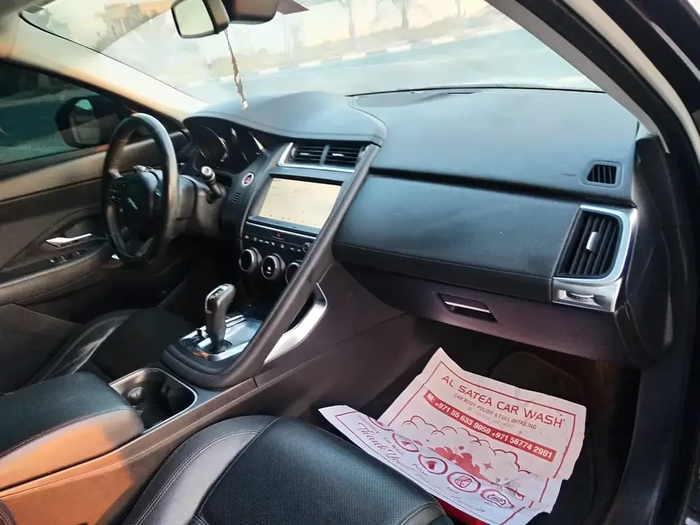 GCC SPEC . JAGUAR E PACE 2019 . VERY CLEAN CAR...TURBO OPTION - Image 5