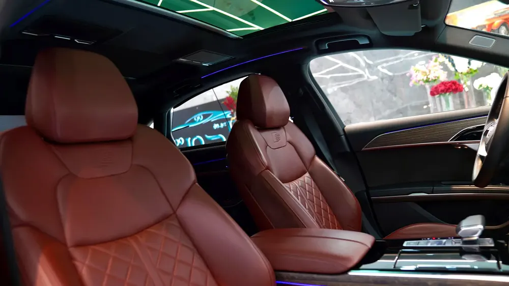 EXCLUSIVE AUDI A8L 55 TFSI V8 || VIP CONSOLE || TOP RANGE || GCC || ACCIDENTS FREE || PANORAMIC - Image 16