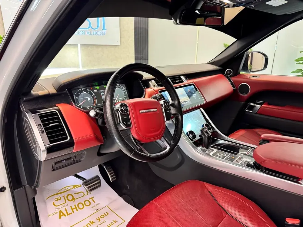AUTOBIOGRAPHY RANGE ROVER SPORT V8 || RED INT || TOP RANGE || GCC || ACCIDENTS FREE || LOW MILEAGE - Image 14