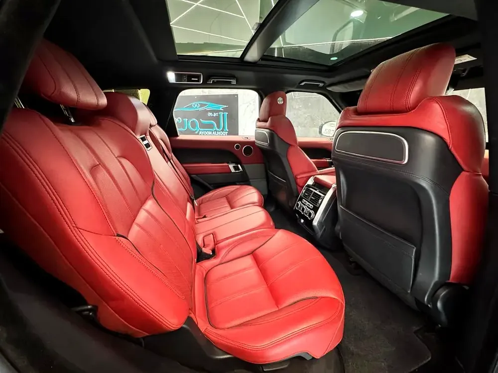 AUTOBIOGRAPHY RANGE ROVER SPORT V8 || RED INT || TOP RANGE || GCC || ACCIDENTS FREE || LOW MILEAGE - Image 19