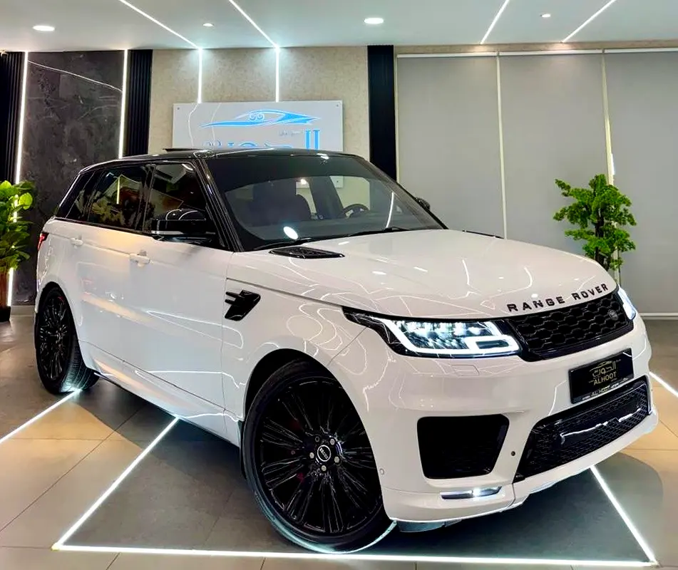 AUTOBIOGRAPHY RANGE ROVER SPORT V8 || RED INT || TOP RANGE || GCC || ACCIDENTS FREE || LOW MILEAGE - Image 9