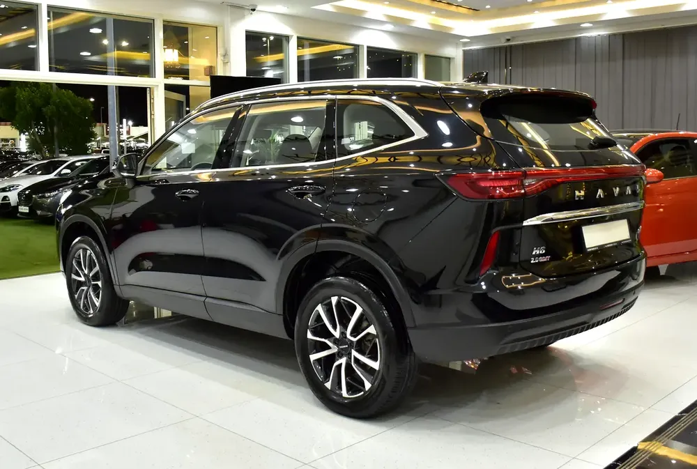 AED 753 EMi for 5Yrs | Haval H6 2.0 GDiT ( 2024 Model ) in Black Color GCC Specs - Image 7