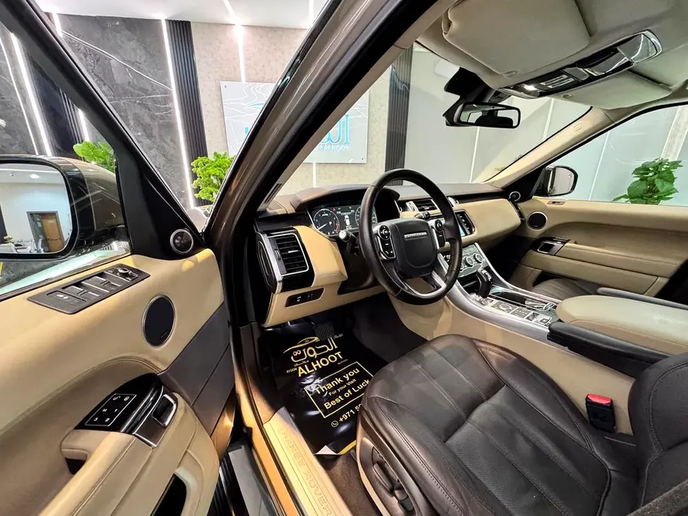 SUPERCHARGED RANGE ROVER SPORT || GCC II FULLY LOADED || AUTO FOOTSTEPS || ACCIDENT FREE - Image 17