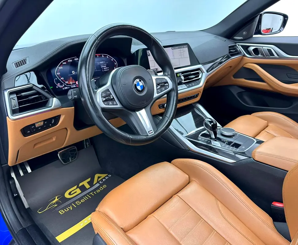 2022 BMW M440i xDrive M-Sport Gran Coupe, OCT 2027 BMW Warranty, Full BMW Service History, GCC - Image 8