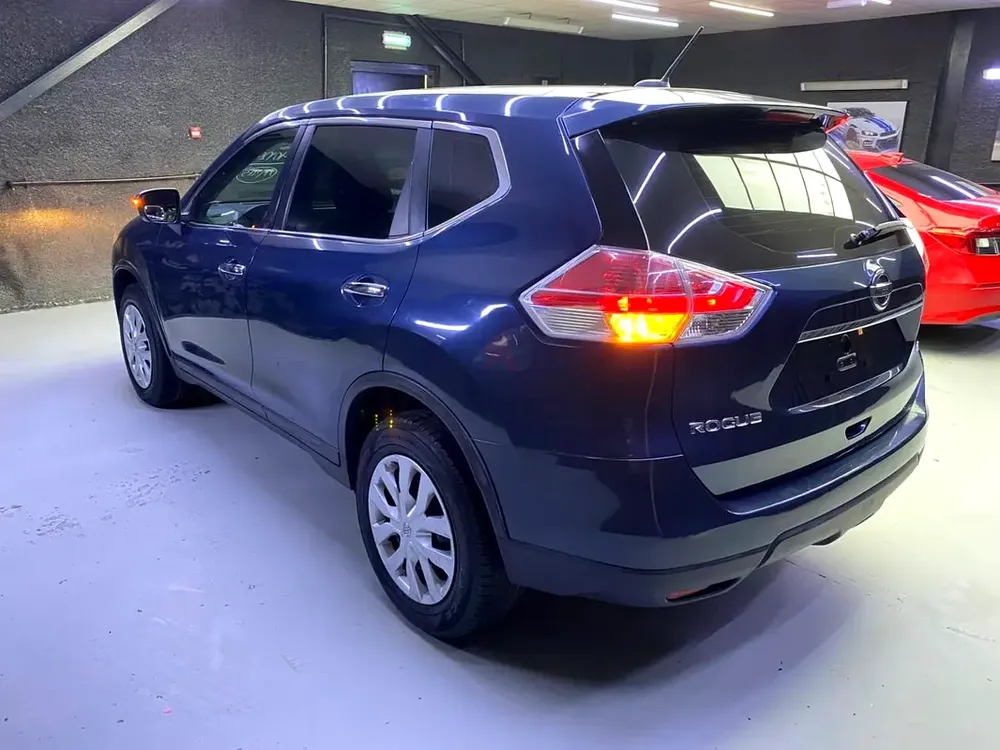 nissan rogue S blue 2015 - Image 4