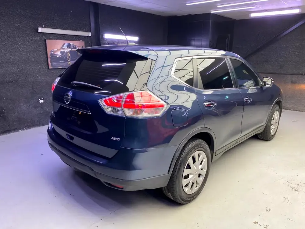 nissan rogue S blue 2015 - Image 5