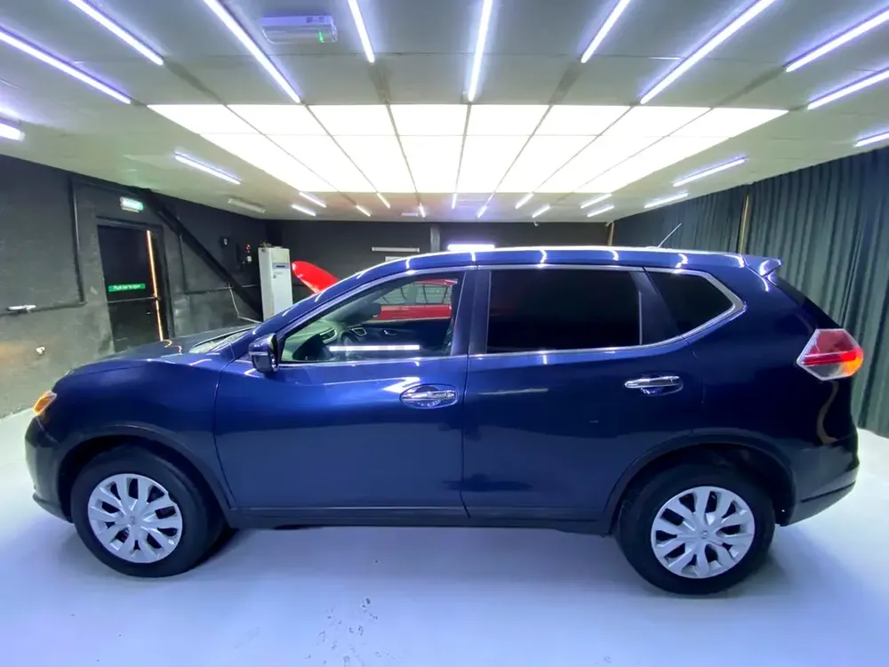 nissan rogue S blue 2015 - Image 6