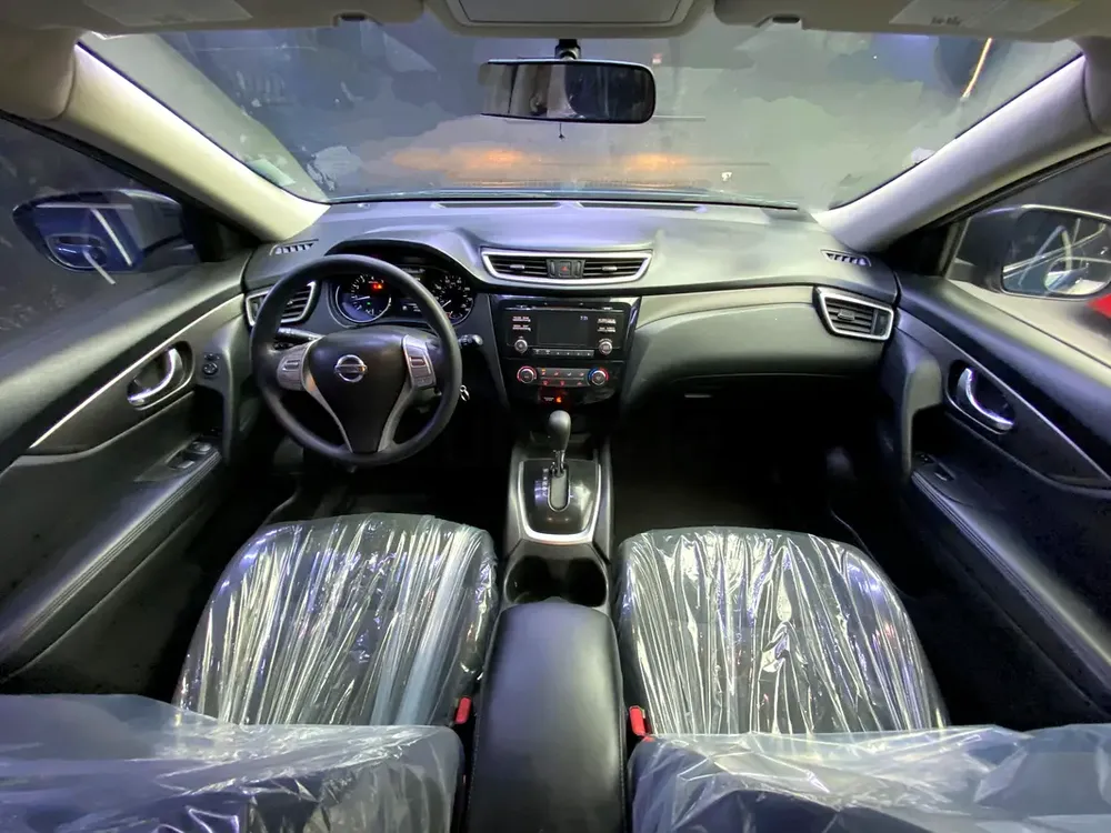 nissan rogue S blue 2015 - Image 8