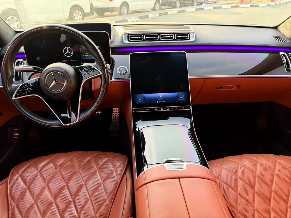 GCC Specs Mercedes-Benz S-Class S 580 4Matic 2022 - Image 15