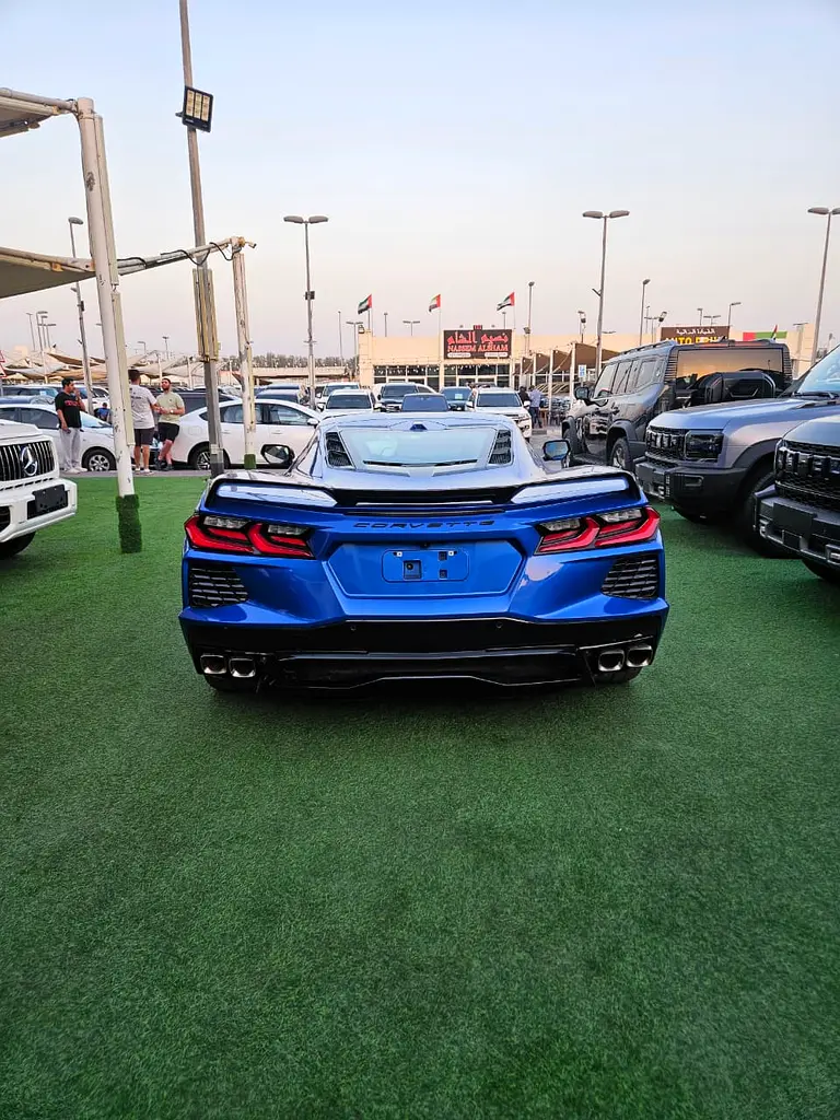 Chevrolet Corvette Stingray C8 | 3LT Z51 | 6.2L V8 | 2020 | 0 KM | Blue / Blue - Image 4