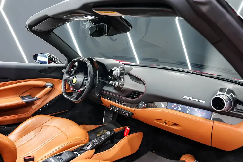 2021 Ferrari F8 Spider, Passenger Display, Service Package Till 2028, GCC Spec!! - Image 8