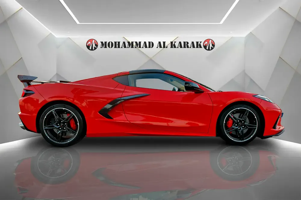 CHEVROLET CORVETTE STINGRAY 3LT - 2021 - GCC - CARBON EDITION - FULLY LOADED - AMAZING CONDITION - Image 4