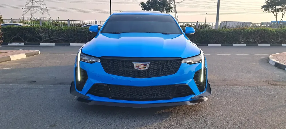 CT4 BLACKWING V6 3.6 TWIN TURBO 472 HP 2022 GCC FULL SERVICE +  WARRANTY AL GHANDI + ORGINAL PAINT - Image 4