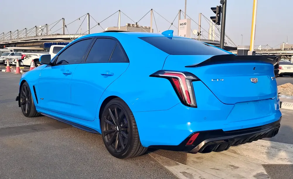 CT4 BLACKWING V6 3.6 TWIN TURBO 472 HP 2022 GCC FULL SERVICE +  WARRANTY AL GHANDI + ORGINAL PAINT - Image 6