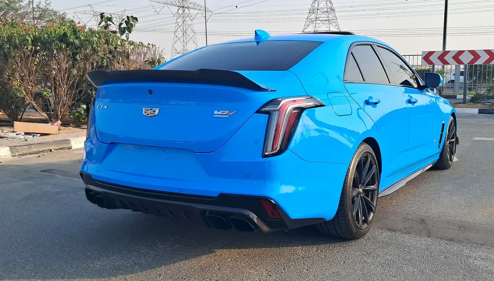 CT4 BLACKWING V6 3.6 TWIN TURBO 472 HP 2022 GCC FULL SERVICE +  WARRANTY AL GHANDI + ORGINAL PAINT - Image 7