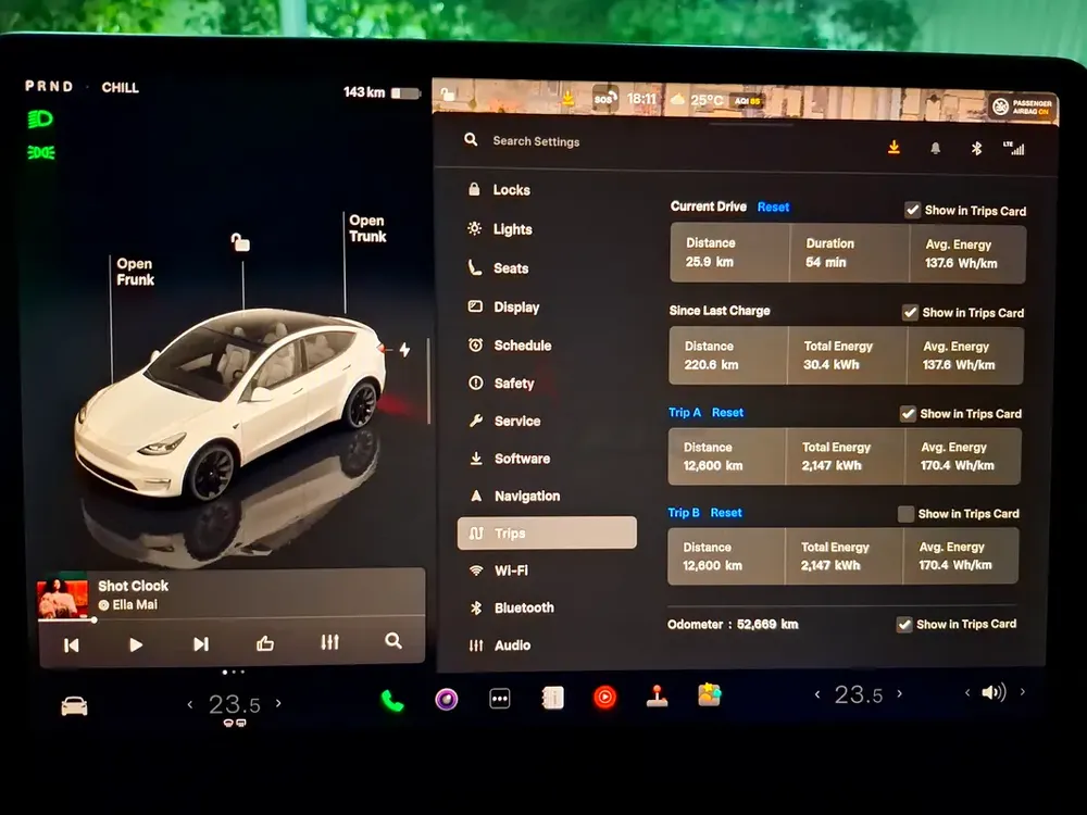 AED 1672/month | 2022 Tesla Model Y Long Range | GCC Specs | Ref#409528 - Image 13