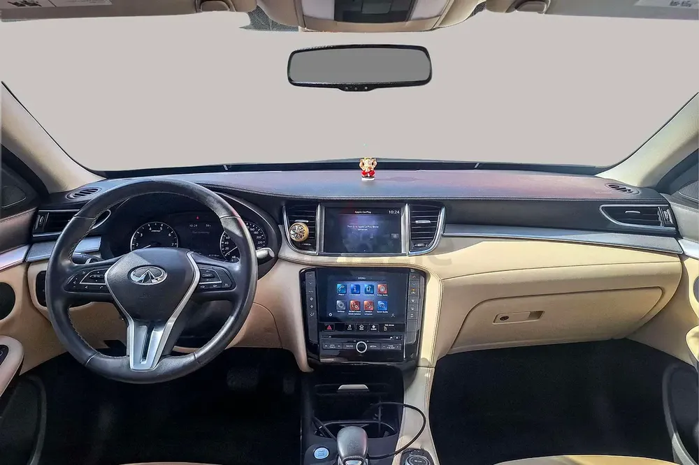 AED 1520/month | 2021 Infiniti QX50 Luxury | GCC Specs | Ref#378552 - Image 9
