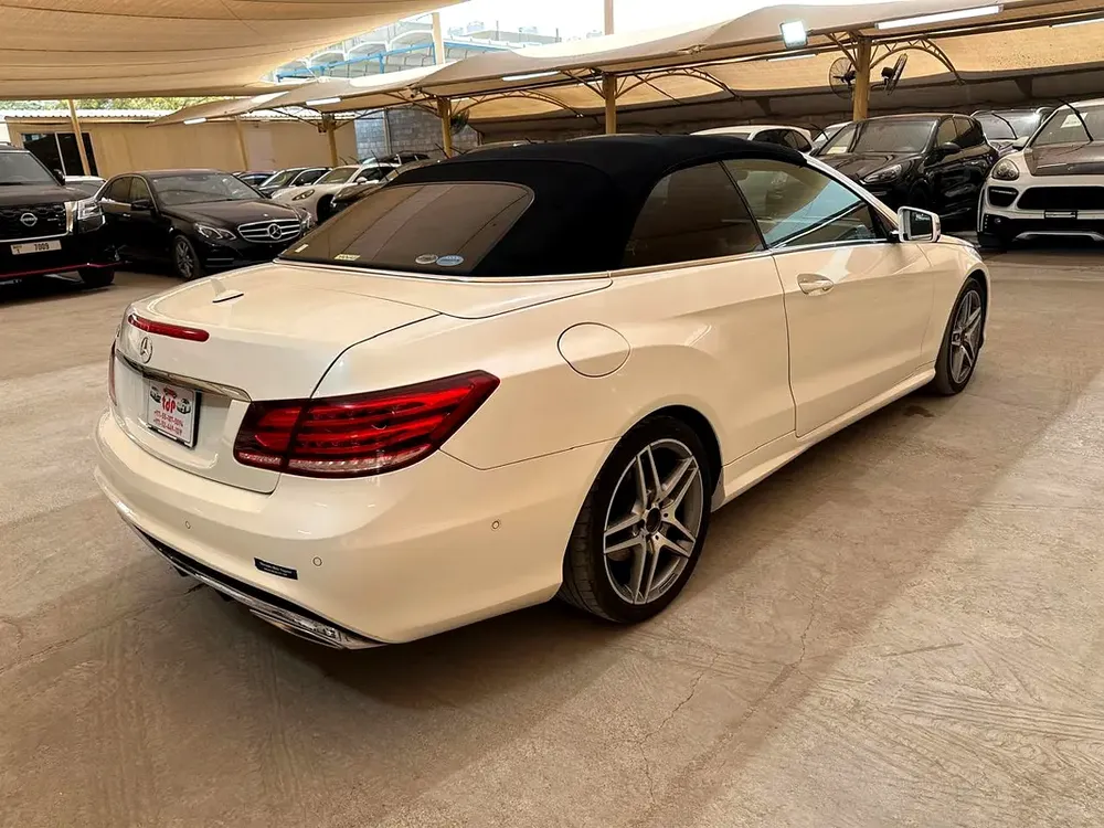 MERCEDES E CLASS E400 CABRIOLET  2016 3.5L | PEARL WHITE | AUTOMATIC CONVERTIBLE | MEMORY POWER SEAT - Image 4