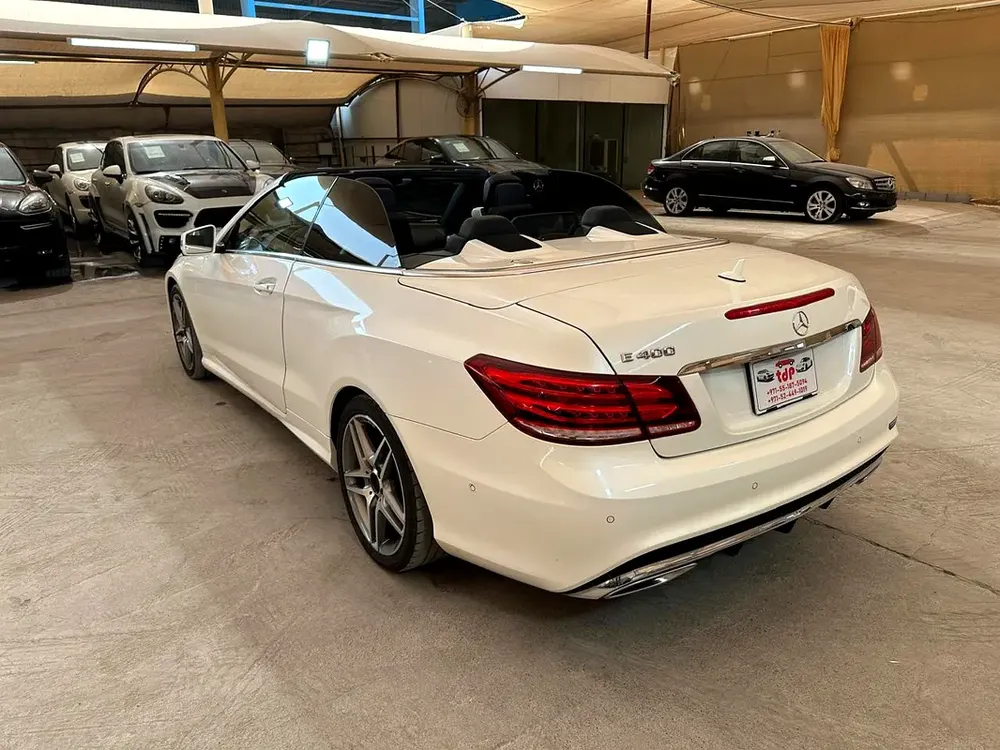 MERCEDES E CLASS E400 CABRIOLET  2016 3.5L | PEARL WHITE | AUTOMATIC CONVERTIBLE | MEMORY POWER SEAT - Image 6