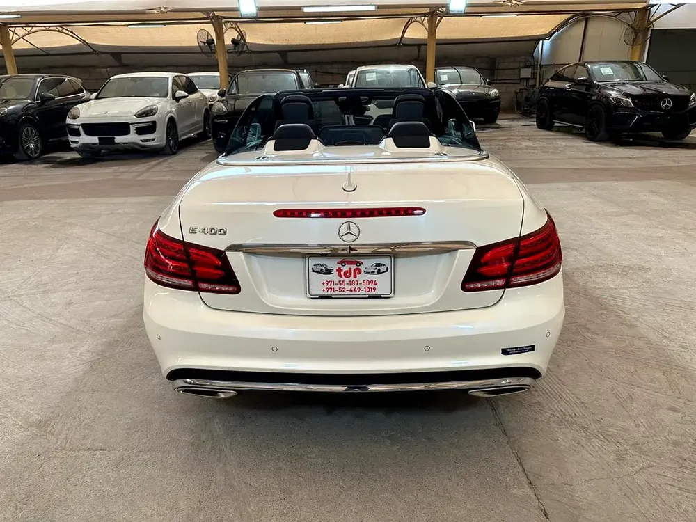 MERCEDES E CLASS E400 CABRIOLET  2016 3.5L | PEARL WHITE | AUTOMATIC CONVERTIBLE | MEMORY POWER SEAT - Image 7