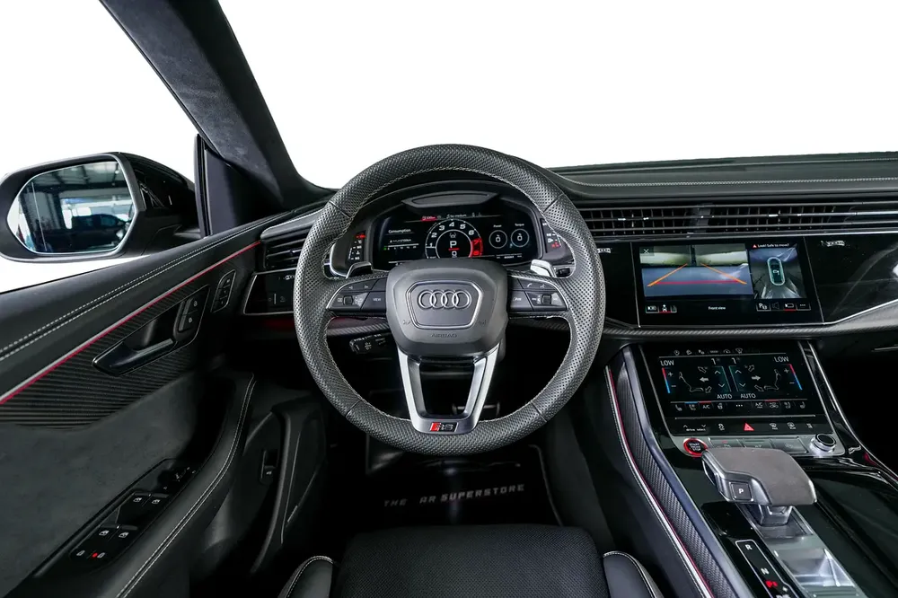 Audi RSQ8-23 Inch Multi spoke Diamond cut Rims-Super SUV-Daytona Grey-Carbon Fiber Trim - Image 14