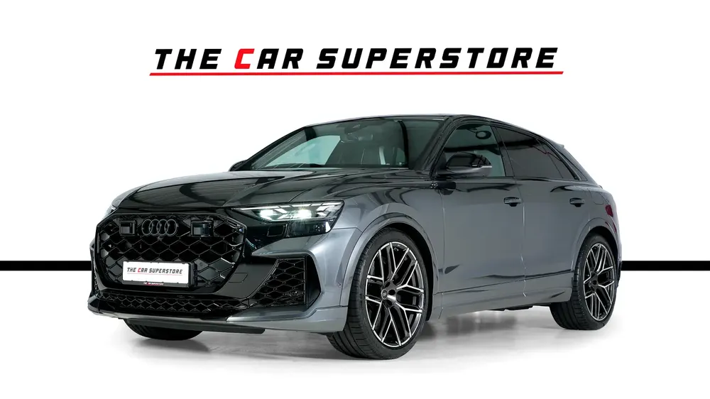 Audi RSQ8-23 Inch Multi spoke Diamond cut Rims-Super SUV-Daytona Grey-Carbon Fiber Trim - Image 4