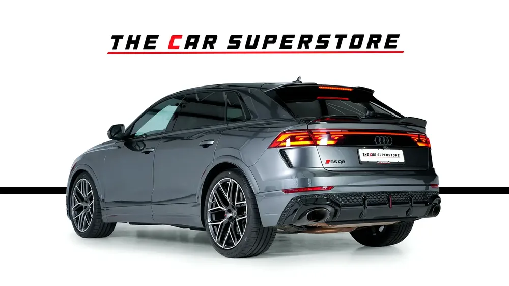 Audi RSQ8-23 Inch Multi spoke Diamond cut Rims-Super SUV-Daytona Grey-Carbon Fiber Trim - Image 6