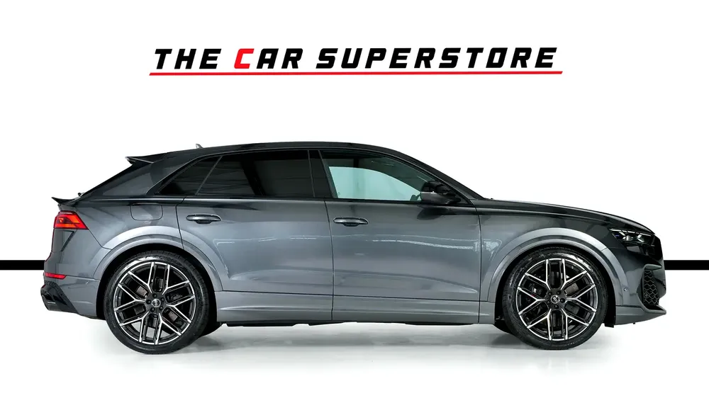 Audi RSQ8-23 Inch Multi spoke Diamond cut Rims-Super SUV-Daytona Grey-Carbon Fiber Trim - Image 9