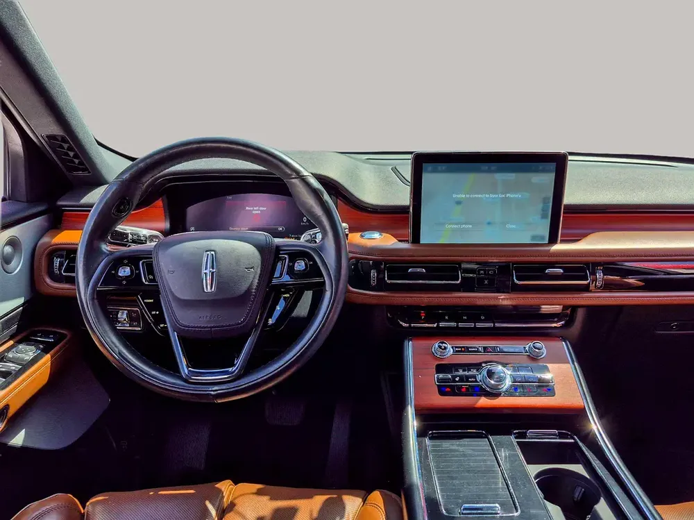 AED 1900/month | 2021 Lincoln Aviator  | GCC Specs | Ref#458919 - Image 10