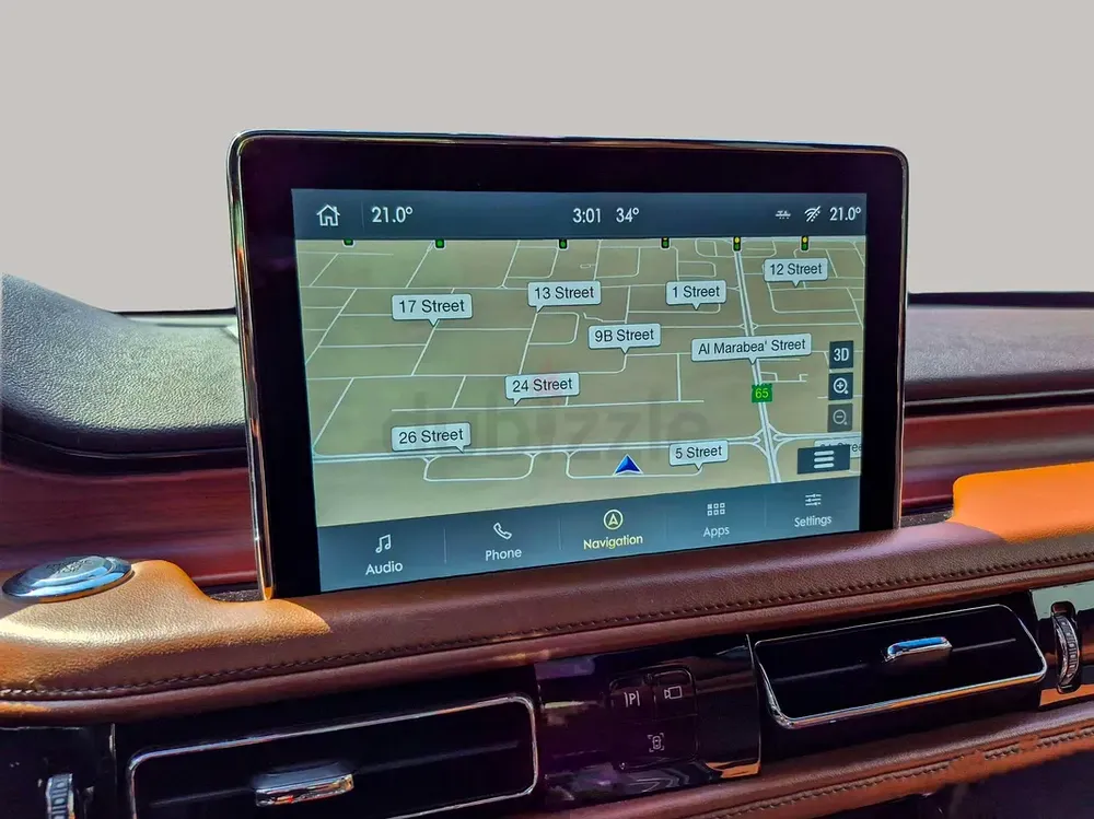 AED 1900/month | 2021 Lincoln Aviator  | GCC Specs | Ref#458919 - Image 13