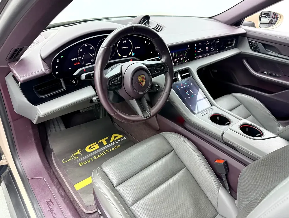 2021 Porsche Taycan, Warranty, Full Porsche Service History, GCC - Image 12