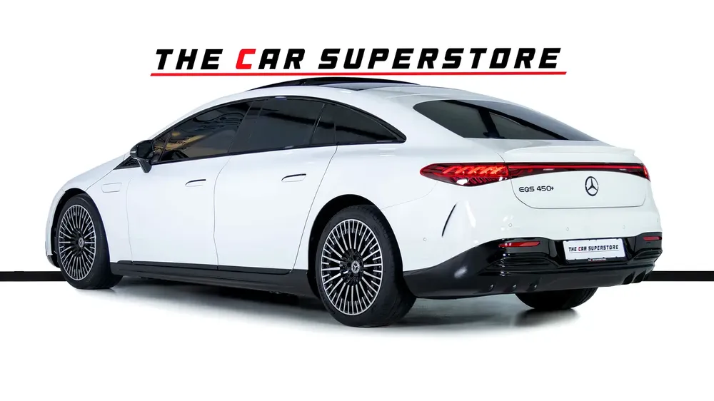 Mercedes Benz EQS 450 PLUS-GCC-Gragash Warranty-High Specifications-Night Package-22Inch AMG Rims - Image 6