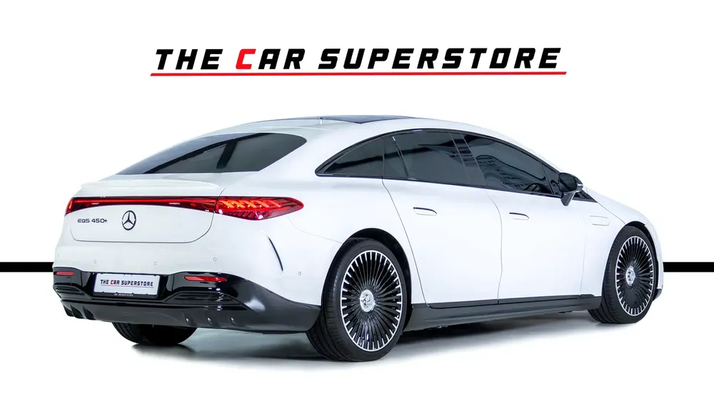 Mercedes Benz EQS 450 PLUS-GCC-Gragash Warranty-High Specifications-Night Package-22Inch AMG Rims - Image 8