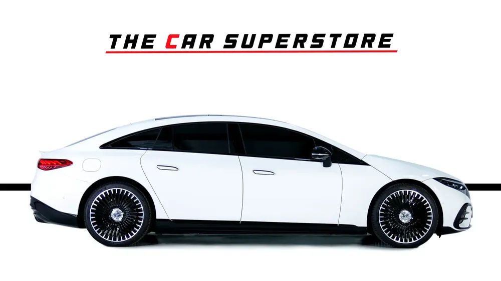 Mercedes Benz EQS 450 PLUS-GCC-Gragash Warranty-High Specifications-Night Package-22Inch AMG Rims - Image 9