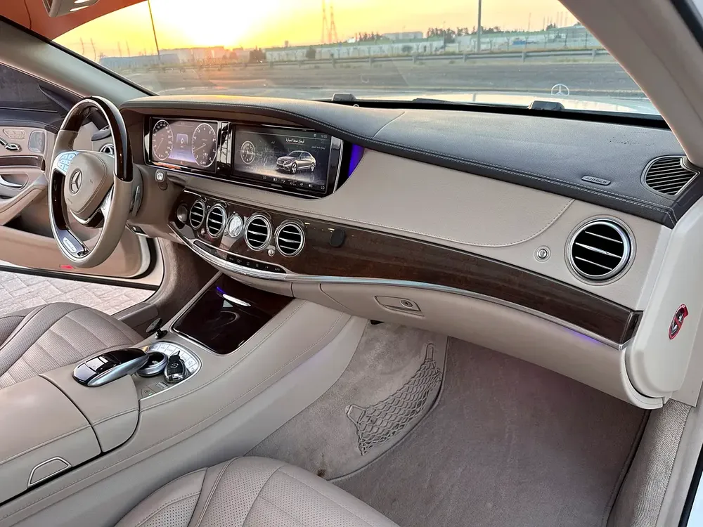 Mercedes S500 2015 GCC first owner original paint full option vip 6 buttons super clean car - Image 17