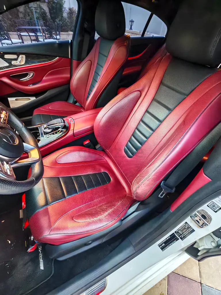 2019 Mercedes CLS 450 4MATIC GCC | White/Red Interior | 130K AED - Image 5