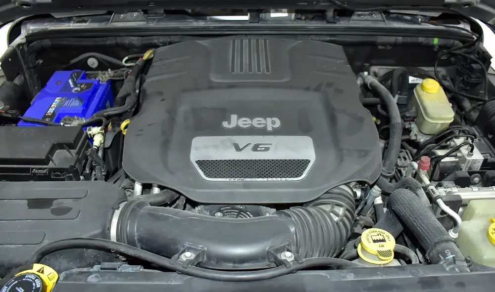 EXCELLENT DEAL for our Jeep Wrangler Sport ( 2016 Model ) in Silver Color GCC Specs - Image 16