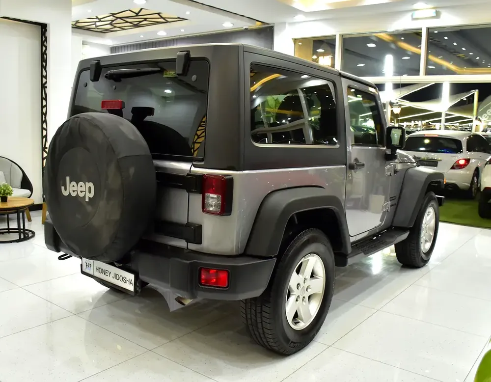 EXCELLENT DEAL for our Jeep Wrangler Sport ( 2016 Model ) in Silver Color GCC Specs - Image 6
