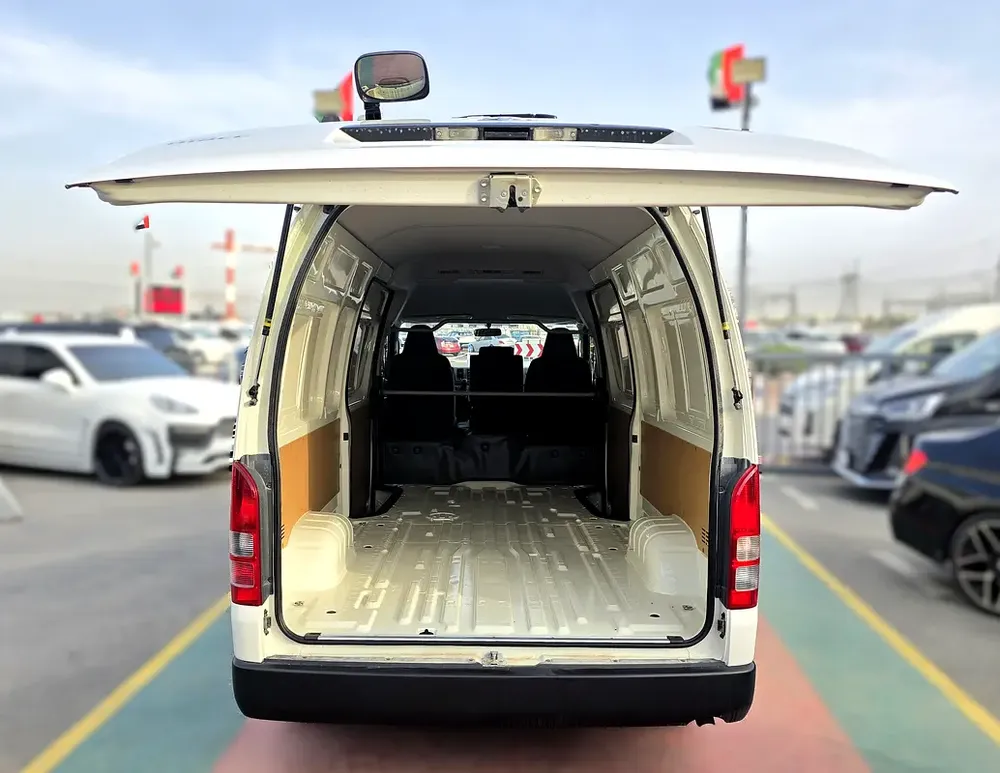 Toyota Hiace High Roof Old Shape Cargo 2.7l petrol RWD 3 SEATS Gcc speces 2025 Model - Image 19