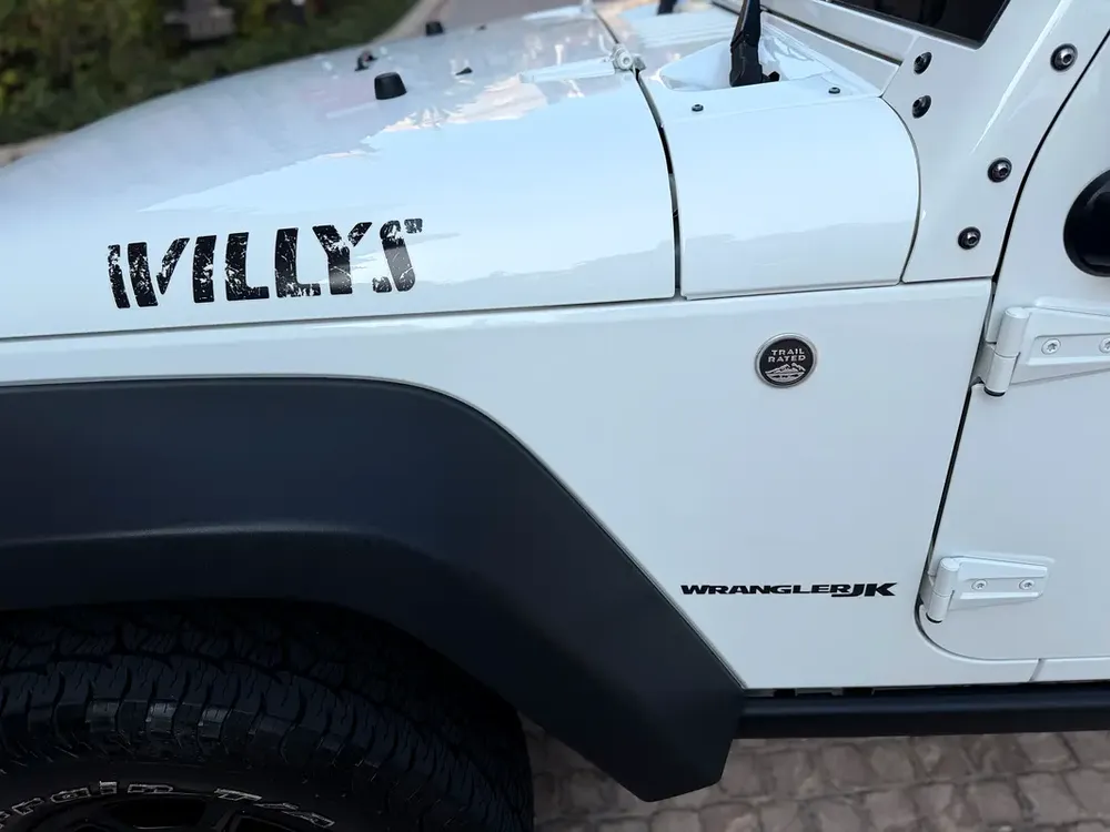 Jeep Wrangler JK Willys 2018, GCC, Well Maintained - Image 11