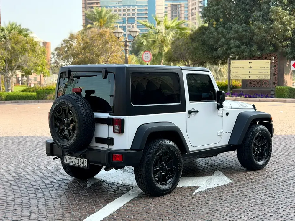 Jeep Wrangler JK Willys 2018, GCC, Well Maintained - Image 4