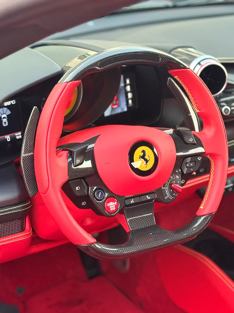 Ferrari F8 TRIBUTO 2022 low mileage full carbon full service history - Image 11