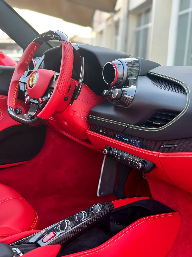 Ferrari F8 TRIBUTO 2022 low mileage full carbon full service history - Image 14